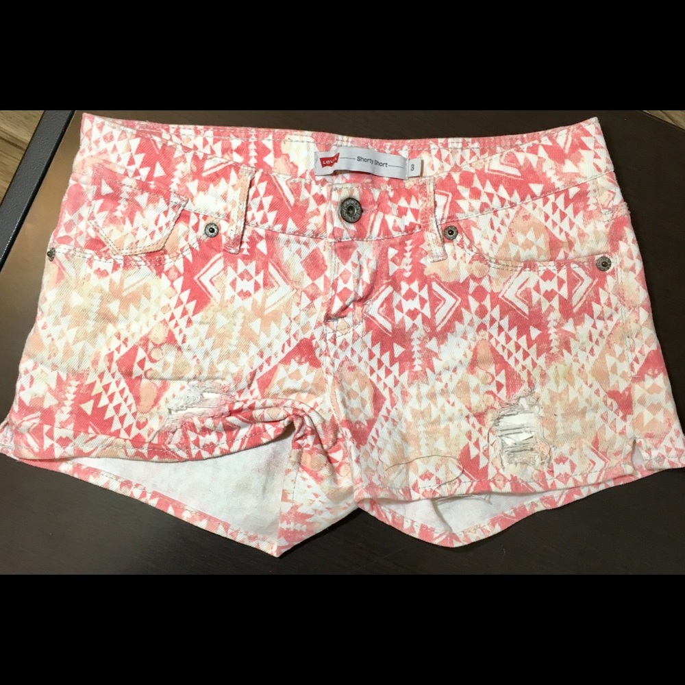 Tribal Levi shorty shorts